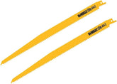 DEWALT DW4804-2 12-Inch 6 TPI Taper Back Bi-Metal Reciprocating Saw Blade (2-Pack)