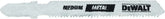 DEWALT DW3778-5 3-Inch 32 TPI Sheet Metal Cut Cobalt Alloy Steel T-Shank Jig Saw Blade (5-Pack)