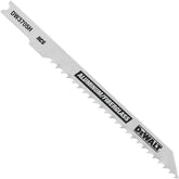 DEWALT DW3705H 4-Inch 8 TPI Fast Clean HCS U-Shank Cut Aluminum and fiberglass Jig Saw Blade (5-Pack)