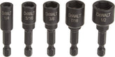DEWALT Nut Driver Set, Impact Ready, Magnetic, 5-Piece (DW2235IR)