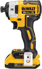 DEWALT 20V MAX* XR Impact Driver Kit, Brushless, 3-Speed, 1/4-Inch, 2.0-Ah (DCF887D2), Pack of 1