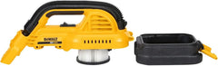DEWALT 20V MAX Hand Vacuum, Cordless, for Wet or Dry Surfaces, 1/2-Gallon Tank, Washable Filter, Portable, Bare Tool Only (DCV517B)