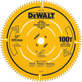 DEWALT Miter Saw Blade, 12 inch, 100 Tooth, Fine Finish, Ultra Sharp Carbide (DWA112100)