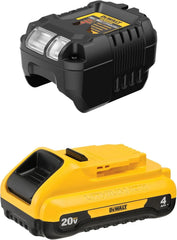 DEWALT 20V MAX* Battery, Compact Starter Kit, 4.0-Ah (DCB240C)