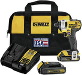 DeWalt DCF885C2 20V MAX Lithium Ion 1/4" Impact Driver Kit (1.5Ah)