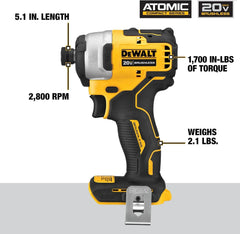 *DEWALT DCK489D2 20V Atomic 4-Tool Combo KIT