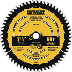 DEWALT Circular Saw Blade, 7 1/4 Inch, 60 Tooth, Wood Cutting (DWA171460B10)