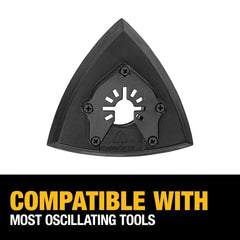 DEWALT Sanding Pad For Oscillating Tool (DWA4200), Black