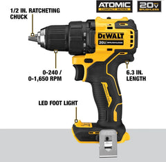 *DEWALT DCK489D2 20V Atomic 4-Tool Combo KIT