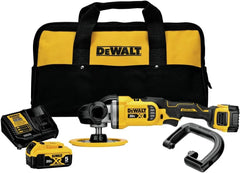 DEWALT 20V MAX* XR Cordless Polisher Kit, Rotary, Variable Speed, 7-Inch, 180 mm (DCM849P2) | Brushless Motor, 800-2200 Rpm, Includes DCB206 6.0ah Batteries, Charger, 7 in Backing Plate, 4.8 Lb