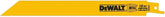 DEWALT Reciprocating Saw Blades, Straight Back, Bi-Metal, 8-Inch, 18 TPI, 5-Pack (DW4821)