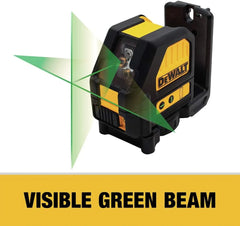 DEWALT 12V MAX Laser Level, Cross Line Laser, Green (DW088LG)