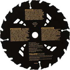 DEWALT 7-1/4" Circular Saw Blade for Pressure Treated and Wet Lumber, ATB, Thin Kerf, 5/8" and Arbor, 20-Tooth (DW3174) , Black