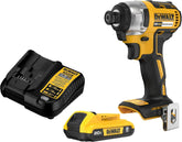 DEWALT 20V MAX Impact Driver, 1/4 Inch, Battery and Charger Included (DCF787D1)