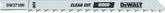 DEWALT DW3710H 4-Inch 10 TPI Fine Smooth HCS U-Shank Woodcutting Jig Saw Blade (5-Pack)