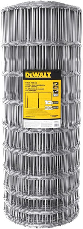 DeWALT – Field Fence – 47 in. x 330 ft. 11‑Gauge Galvanized Steel – for Livestock Enclosures | Pasture Fencing | Farm and Property Protection