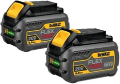 DEWALT 20V MAX* Batteries, Premium, 6.0-Ah, 2-Pack (DCB606-2)