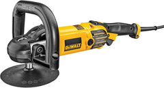 DEWALT Buffer Polisher, 7-in-9-in, 12 amp, Variable Speed Dial 0-3,500 RPM’s, Soft Start Corded Car Buffer (DWP849X)