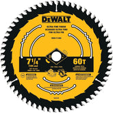 DEWALT Circular Saw Blade, 7 1/4 Inch, 60 Tooth, Wood Cutting (DWA171460)
