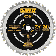 DEWALT Circular Saw Blade, 7 1/4 Inch, 24 Tooth, Wood Cutting (DWA31724D)