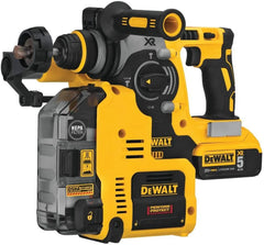 DEWALT 20V MAX XR Rotary Hammer, SDS Plus, L-Shape, On-Board Dust Extractor, 1-Inch (DCH273P2DHO)