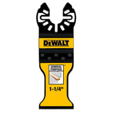 DEWALT 1-1/4 In, Titanium Oscillating Tool Blade For Wood with Nails, 3 Pack, (DWA4203-3)