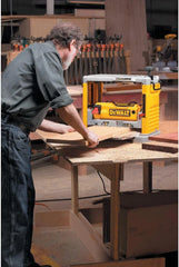 DEWALT Benchtop Planer, 15-Amp, 12-1/2-Inch, 3-Knife Cutter, 20,000 RPM, Corded (DW734)
