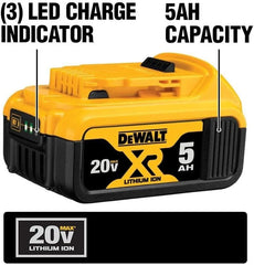 DEWALT 20V MAX* Cordless Reciprocating Saw Kit, 5 Amp-Hour Battery (DCS387P1)