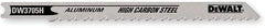DEWALT DW3710-5 4-Inch 10 TPI Fine Finish Wood Cut Cobalt Alloy Steel U-Shank Jig Saw Blade (5-Pack)