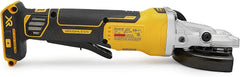 DEWALT 20V MAX* XR Angle Grinder with Brake, 5-Inch, Flathead Paddle Switch, Tool Only (DCG413FB)