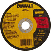 DEWALT DW8061 4-Inch by .045-Inch by 5/8-Inch A60T Abrasive Metal/INOX Cutting Wheel