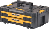 DEWALT TSTAK Tool Storage Organizer with Double Drawers, Holds Up to 16.5 lbs. (DWST17804)