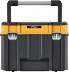 DEWALT TSTAK Tool Box, Deep, Long Handle, Extra Large Design, Fixed Divider for Tool Organization, Water and Debris Resistant (DWST17814)