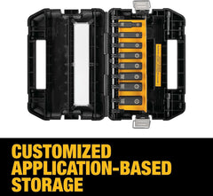 DEWALT Impact Socket Set, SAE, 3/8-Inch, 10-Piece (DW22838)