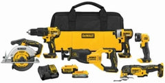 20V MAX BRSHLESS 6-TOOL COMBO KIT W PST