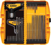 DEWALT Hex Key Wrench Set, Ratcheting. T-Handle Set, 31-Piece (DWHT70265)