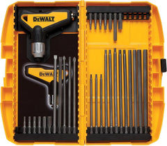 DEWALT Hex Key Wrench Set, Ratcheting. T-Handle Set, 31-Piece (DWHT70265)