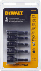 DEWALT Nut Driver Set, Impact Ready, Magnetic, 5-Piece (DW2235IR)
