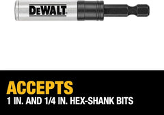 DEWALT Bit Holder, 3-in-1, Impact Ready (DWA3HLDFT)