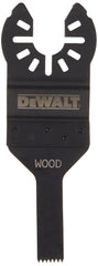 DEWALT Dwa4208 Oscillating Wood Detail Blade, Black