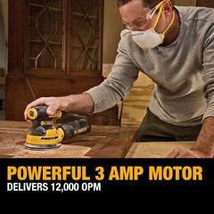 DEWALT Orbital Sander, 5 Inch Palm Sander Tool, 12,000 OPM (DWE6421)