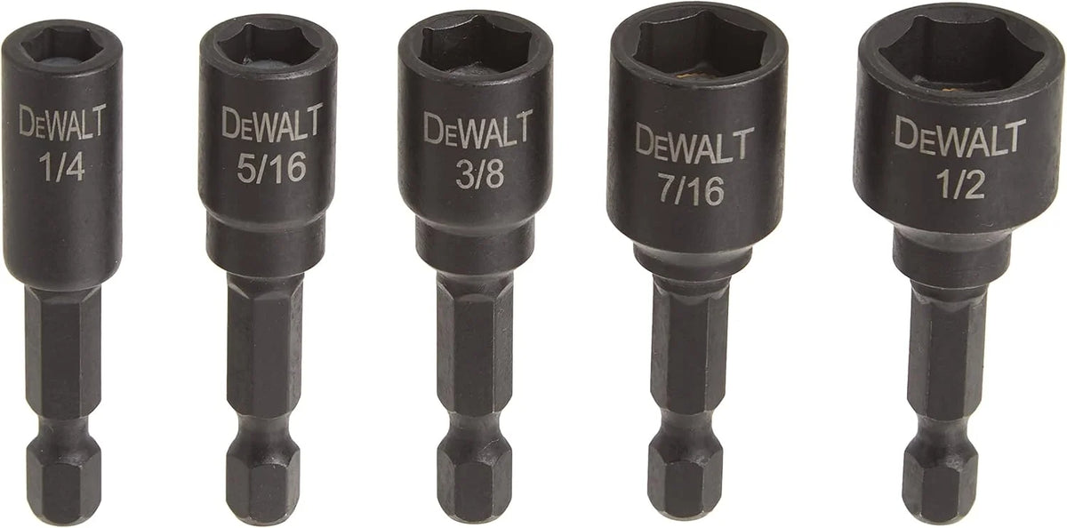 DEWALT Nut Driver Set, Impact Ready, Magnetic, 5-Piece (DW2235IR)