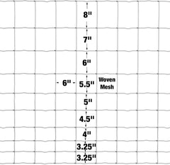 DeWALT – Field Fence – 47 in. x 330 ft. 11‑Gauge Galvanized Steel – for Livestock Enclosures | Pasture Fencing | Farm and Property Protection