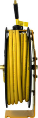 DEWALT 3/8 in. x 50 ft. Retractable Air Hose Reel with Rubber Hose
