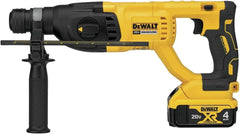 DEWALT DCH133M2 20V Max XR Brushless 1” D-Handle Rotary Hammer Kit
