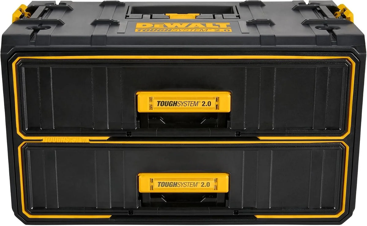 DEWALT ToughSystem Tool Box, 2.0 Two-Drawer, 21.8in. (DWST08320)