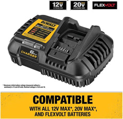 DEWALT 12V MAX*/20V MAX*/FLEXVOLT 6 Amp Charger (DCB1106)