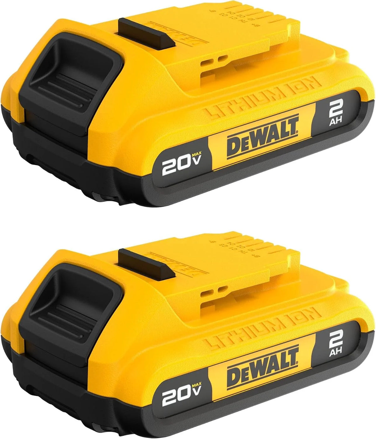 DEWALT 20V MAX Battery, Compact 2.0Ah Double Pack (DCB203-2)