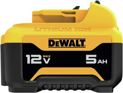 DEWALT 12V MAX 5Ah Battery, Lithium-Ion, 2-Pack (DCB126-2)