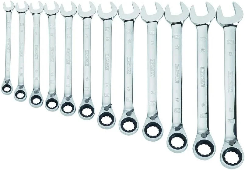 DEWALT Ratcheting Wrench Set, SAE, 12-Piece (DWMT19232)
